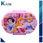 Princess Lunch Box With Two Portions, Spoon & Fork [PD][1Pc]