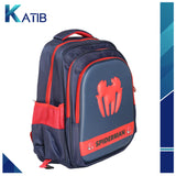 Spiderman Trolley School Bag For Kids Superhero Backpack[PD][1Pc]