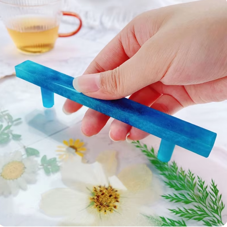 DIY Fruit Tray Bending Handle Crystal Silicone[1Pc][PD]