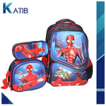 Spiderman Flip School Bag Trolley School Bag For Kids Backpack [PD][1Pc]