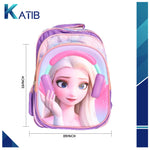 Frozen Girl Printed School Bag For Kids [PD][1Pc]