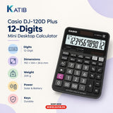 Casio DJ-120D Plus 12-Digits Mini Desktop Calculator (PD.)[1Pc]