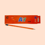 Tick ALIF Orange Eraser tip Pencil 12 PCS Pack (COB)