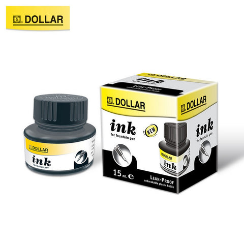 Dollar Black Fountain Pen Ink 15ml [IP]