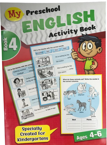 My Pre School English Activity Book 4 [PD]