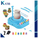 Pottery Wheel Kit for Kids, Handmade Artist Paint Pottery Studio[PD][1Pc]