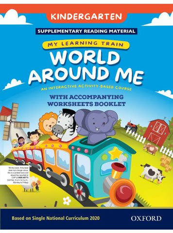 My Learning Train: World Around Me Kindergarten Book SNC [IP]