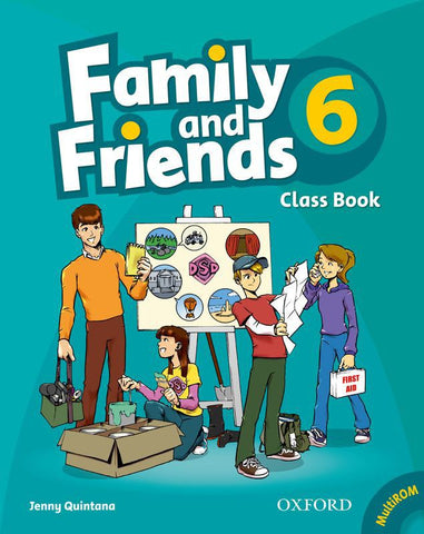 Family and Friends Level 6 Classbook and MultiROM Pack