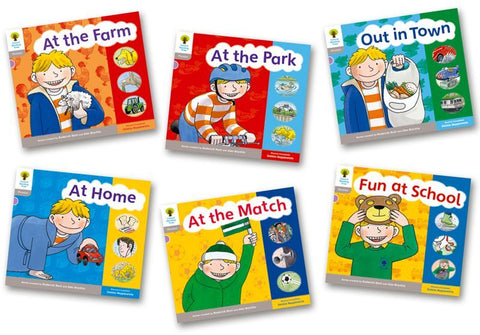 Oxford Reading Tree: Level 1: Floppy's Phonics: Sounds and Letters: Pack of 6