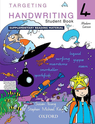 Targeting Handwriting Book 4