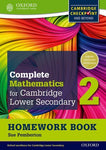 Complete Mathematics for Cambridge Lower Secondary Homework Book 2 (Pack of 15)