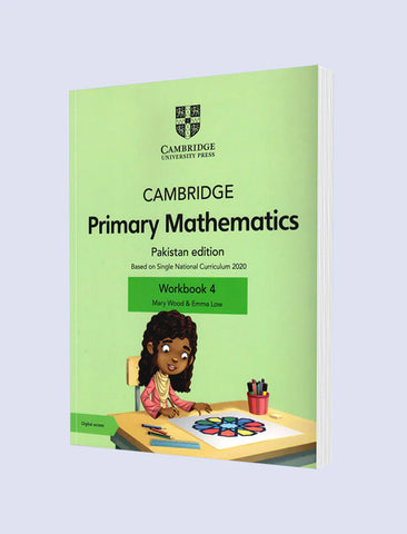 CAMBRIDGE PRIMARY MATHEMATICS WORKBOOK 4 WITH DIGITAL ACCESS (NOC)[PD]