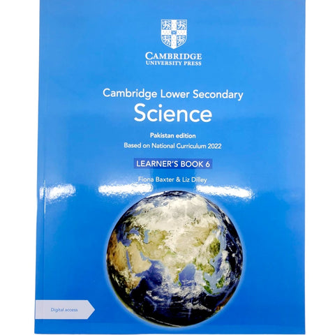 Cambridge Lower Secondary Science Learner's Book 6 With Digital Access Pakistan Edition  Original [IP]