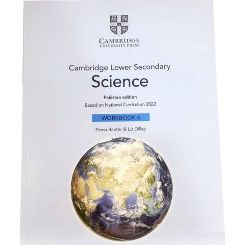 Cambridge Lower Secondary Science Learner's Workbook 6 With Digital Access  Pakistan Edition  Original [IP]