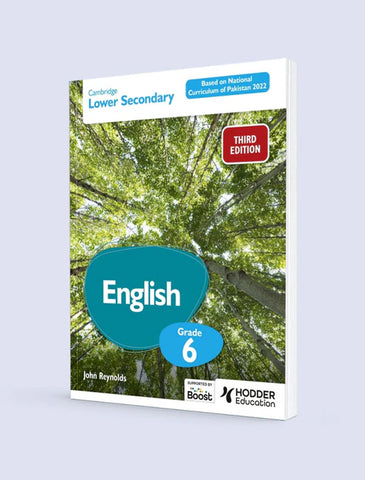 CAMBRIDGE LOWER SECONDARY ENGLISH GRADE 6 BASED ON NATIONAL CURRICULUM OF PAKISTAN 3ED [IP]