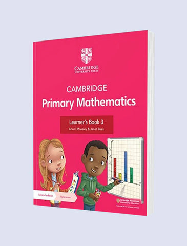 CAMBRIDGE PRIMARY MATHEMATICS LEARNER BOOK 3 WITH DIGITAL ACCESS (1 YEAR)