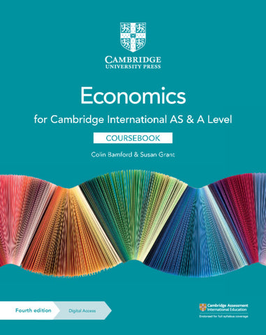 CAMBRIDGE INTERNATIONAL AS AND A LEVEL ECONOMICS COURSE BOOK WITH DIGITAL ACCESS (2 YEARS) [IP]