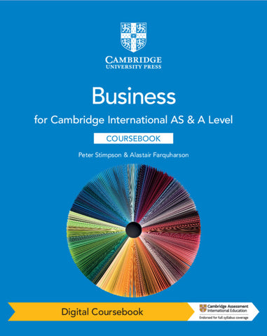 CAMBRIDGE INTERNATIONAL AS & A LEVEL BUSINESS DIGITAL COURSEBOOK [IP]