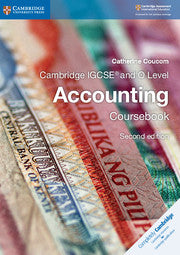 Cambridge IGCSE® and O Level Accounting Coursework [PD]