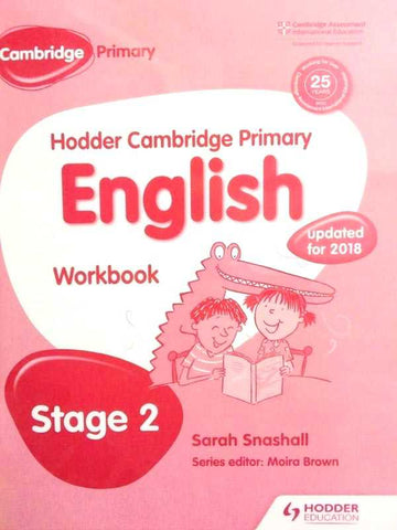 HODDER CAMBRIDGE PRIMARY ENGLISH: STAGE 2 WORK BOOK [PD]
