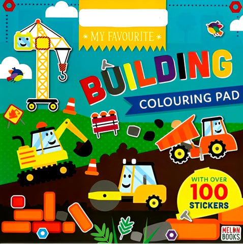 MY FAVOURITE: BUILDING COLOURING PAD [PD]