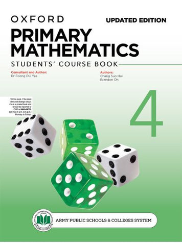 Primary Mathematics 4 Students’ Course Book updated edition APSAC [IP]