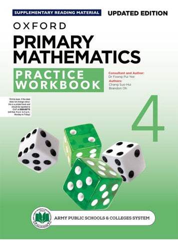 Primary Mathematics Practice Workbook 4 updated edition APSAC [IP]