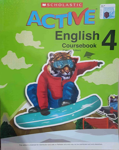 SCHOLASTIC ACTIVE ENGLISH: (PAKISTAN EDITION) COURSEBOOK 4 [PD]