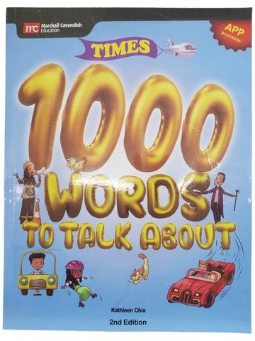 TIMES 1000 WORDS TO TALK ABOUT (APP AVAILABLE!) BLUE