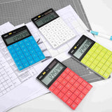 Deli Touch Series Acrylic Keys 12-Digits Desktop Calculator [IP]
