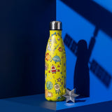 Yellow Stainless Steel Water Bottle 500ML [PD][1Pc]