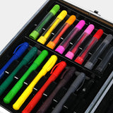 BLUE UNICORN BRIEFCASE PAINTING SET OF 128 [PD][1Pc]
