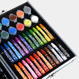 BLUE UNICORN BRIEFCASE PAINTING SET OF 128 [PD][1Pc]