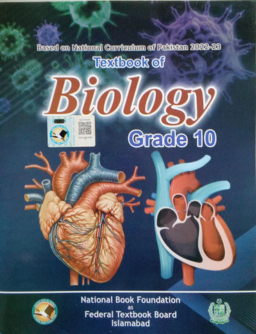 Class 10 Matric Biology Textbook (SNC 2022-23) Edition (Federal Board) [IP]