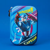 3D Captain America Pencil Case Set[1Pc][PD]