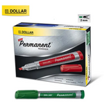 Dollar Round Tip Permanent Marker 2mm Green [IS][1PC]