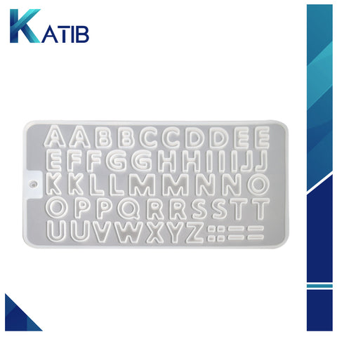 Silicone Mold Widely Applied Letter Number[1Pc][PD]
