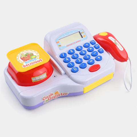 Mini Cash Register Toy Set With Light & Sound [PD][1Pc]