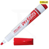 Dollar Round Tip Dry Erase Board Marker 2mm RED [IP]