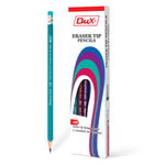Dux 888 Eraser Tip Pencils Rubber Pencil [IP][1Pack]
