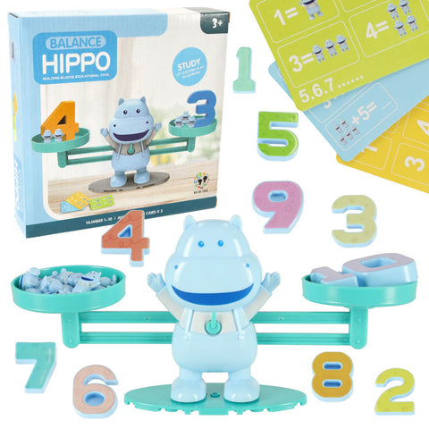 Hippo Balance Game Educational Scales Learning To count [PD]