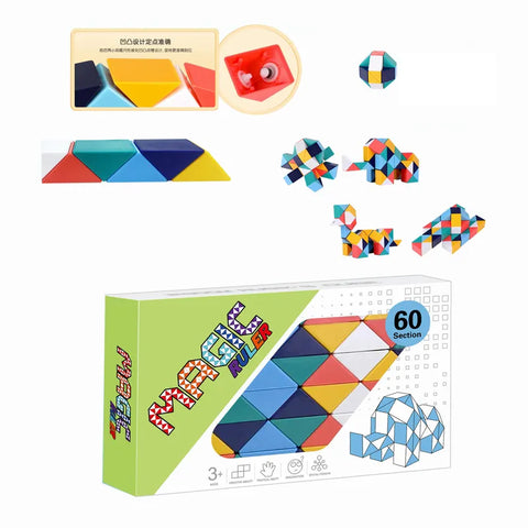 Magic Ruler Three-Dimensional 3D Educational Toys [PD][1Pc]