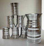 Stainless Steel Water 1 jug 6 glass set (IP)