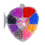 DIY Craft Kit Loom Bands Hart for Bracelet Making Set [PD]