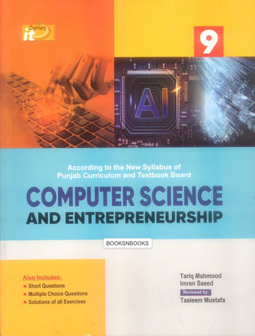 It Series Computer Science And Entrepreneurship For Class 9th [IP]