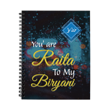 Khattat Spiral You Are Raita to My Briyani  [IS][1Pc]