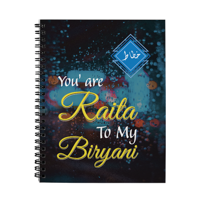 Khattat Spiral You Are Raita to My Briyani  [IS][1Pc]