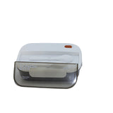 Kids Wheat Straw LunchBox With Spoon & Fork- Gray 1000ml[1Pc][PD] - Kaliber