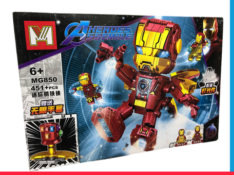 Iron Man Constructor, 451 pieces.[PD]