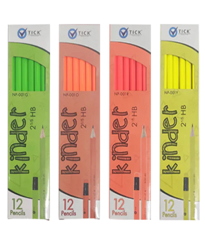 Tick Kinder Pencil Yellow [IS][1Pack]